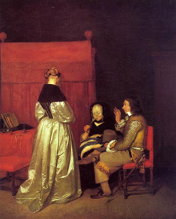Gerard Ter Borch Paternal Advice France oil painting art